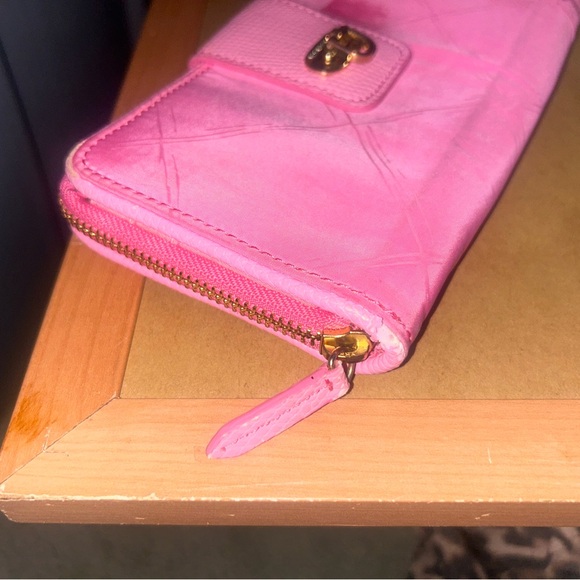 Vers Bradley Preppy Poly Wallet Blossom Pink - Picture 5 of 9